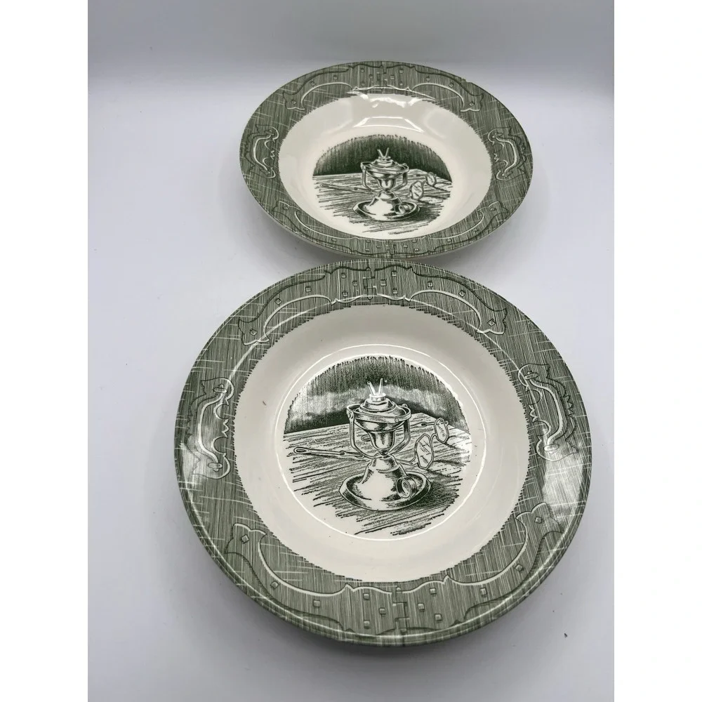 The‎ Old Curiosity Shop Set Of 2 Soup Bowls 8.25